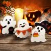 Cute Ghost Halloween Decorations Indoor, Wooden Tiered Tray Decor Table Sign Set of 3