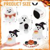 Cute Ghost Halloween Decorations Indoor, Wooden Tiered Tray Decor Table Sign Set of 3