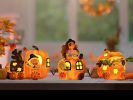 Christmas Gnome Decorations Centerpieces for Tables - Lighted Gnome Christmas Decorations Indoor Snowman Tabletop Decor